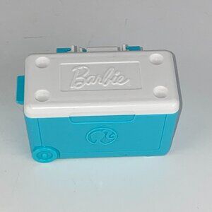Barbie Cooler Ice Chest Pretend Play Accessories For Kids Place Sets Open Close